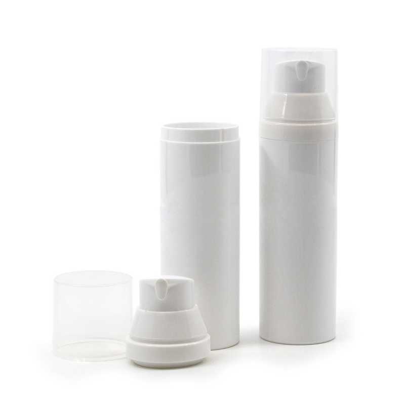 TheAirless bottle is a great helper for storing creams, gels and serums.
It will protect your final product from air and from contamination by bacteria. For th