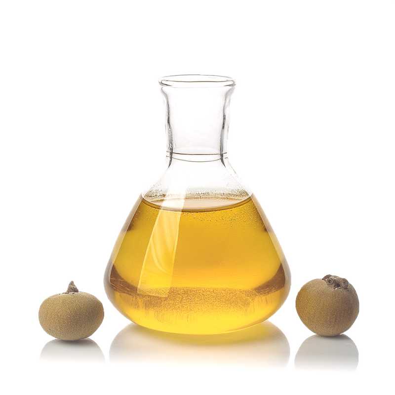 Babassu oil is a cold-pressed oil from the fruit of the Brazilian babassu palm. It is high in vitamins and minerals. At room temperature it retains a solid cons