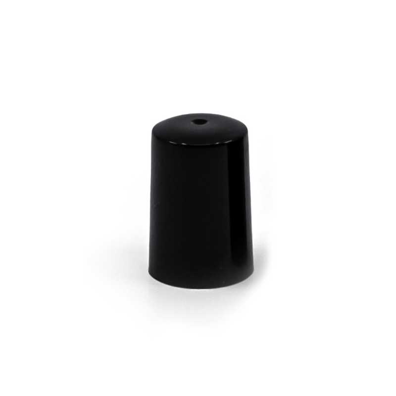 Black Plastic Cap for 5 ml/10 ml Roll-On Bottle
