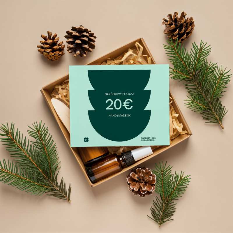 Make happy with a gift voucher!
Delight your loved ones by giving them a voucher that they can use to make a purchase in our e-shop. Vouchers are available in 