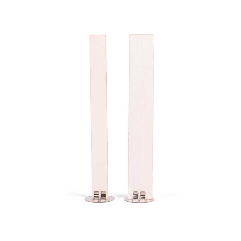 White Wooden Wick .02, 19,1 mm