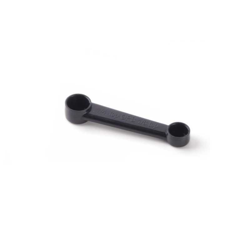 Double Ended Measuring Spoon, Black