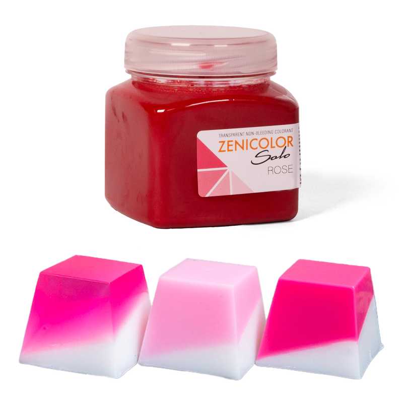ZENICOLOR SOLO, Melt & Pour Colourant, 250 g Rose
