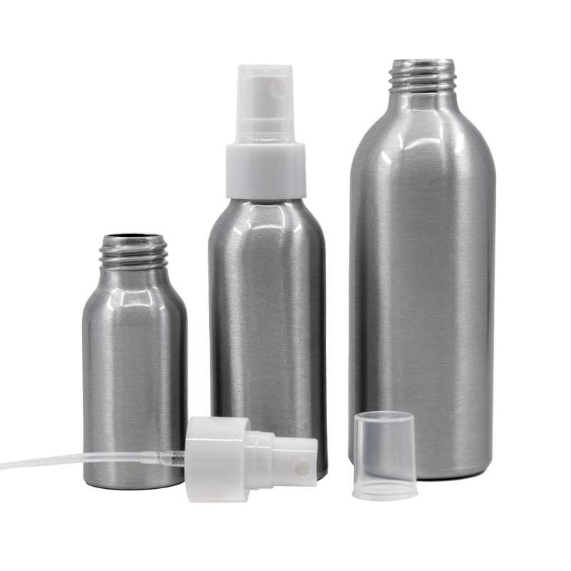 Thealuminium bottle is lightweight and durable. It is coated on the inside with EPA (a special resin), so your product will not come into contact with the alumi