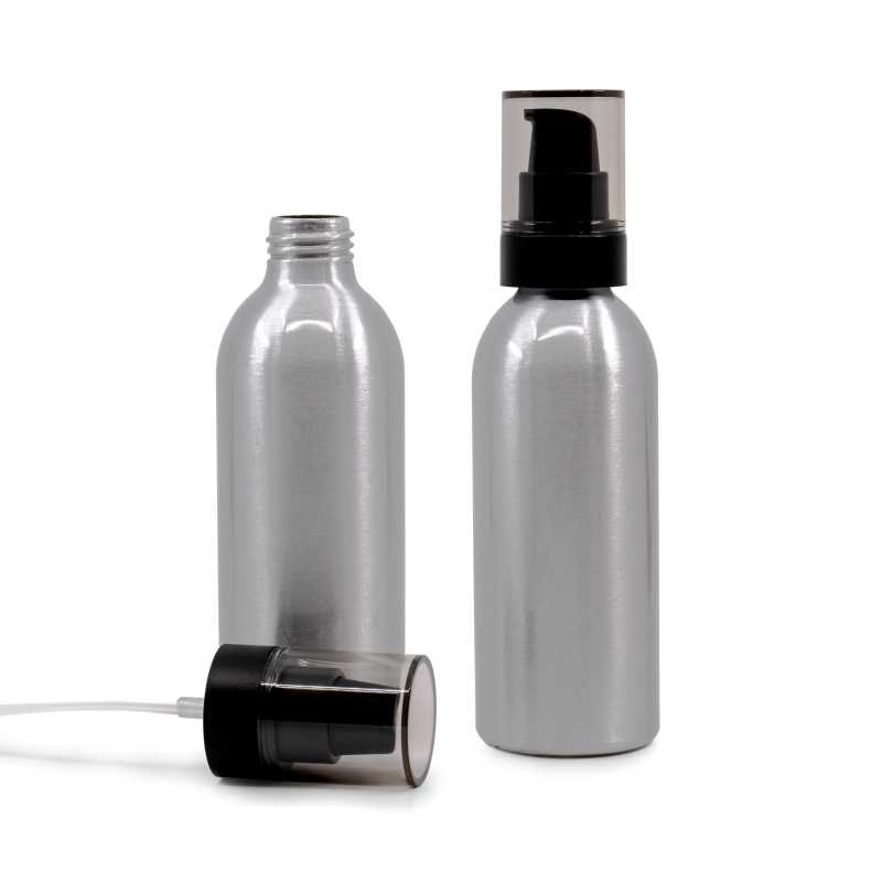 Thealuminium bottle is lightweight and durable. It is coated on the inside with EPA (a special resin), so your product will not come into contact with the alumi