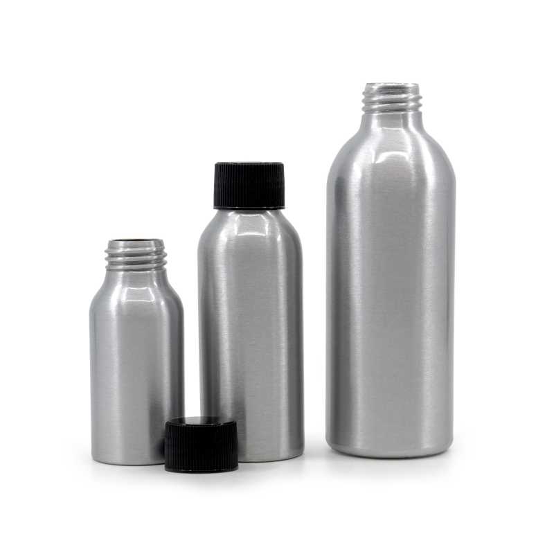 Thealuminium bottle is lightweight and durable. It is coated on the inside with EPA (a special resin), so your product will not come into contact with the alumi