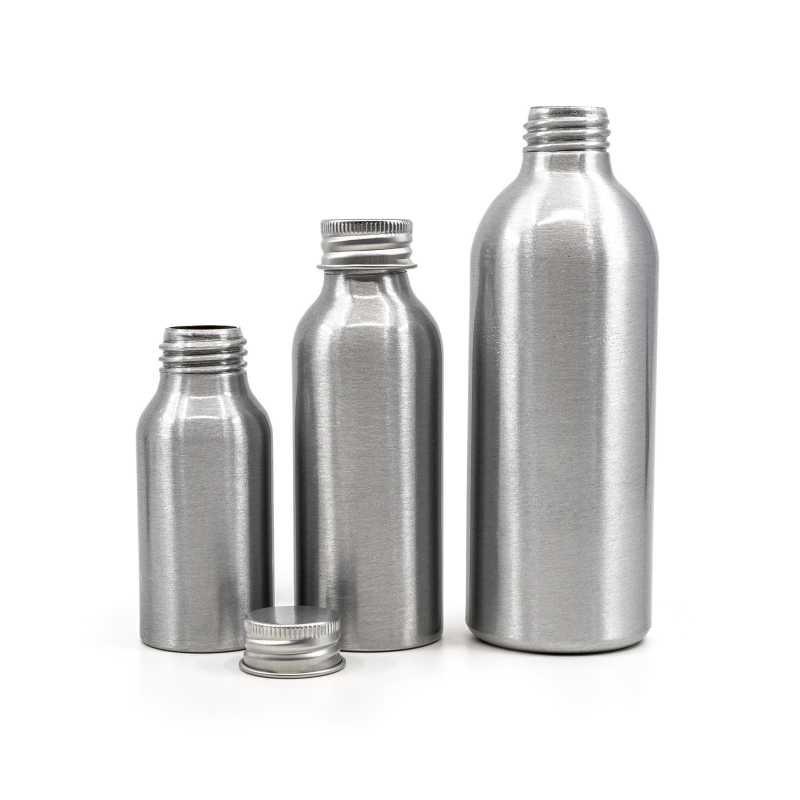 Thealuminium bottle is lightweight and durable. It is coated on the inside with EPA (a special resin), so your product will not come into contact with the alumi