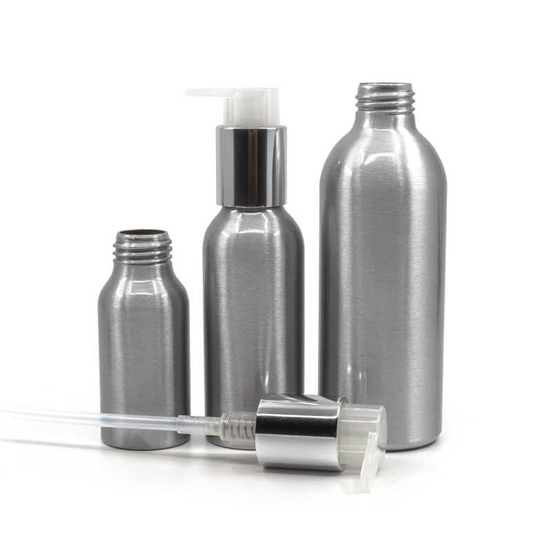 Thealuminium bottle is lightweight and durable. It is coated on the inside with EPA (a special resin), so your product will not come into contact with the alumi