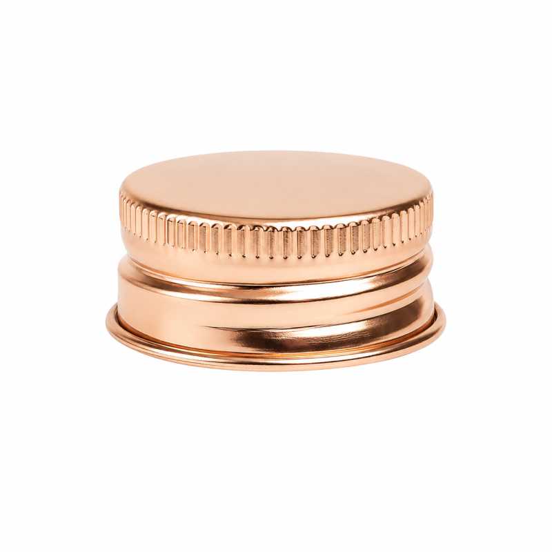 Rose Gold Aluminium Cap, 28/400