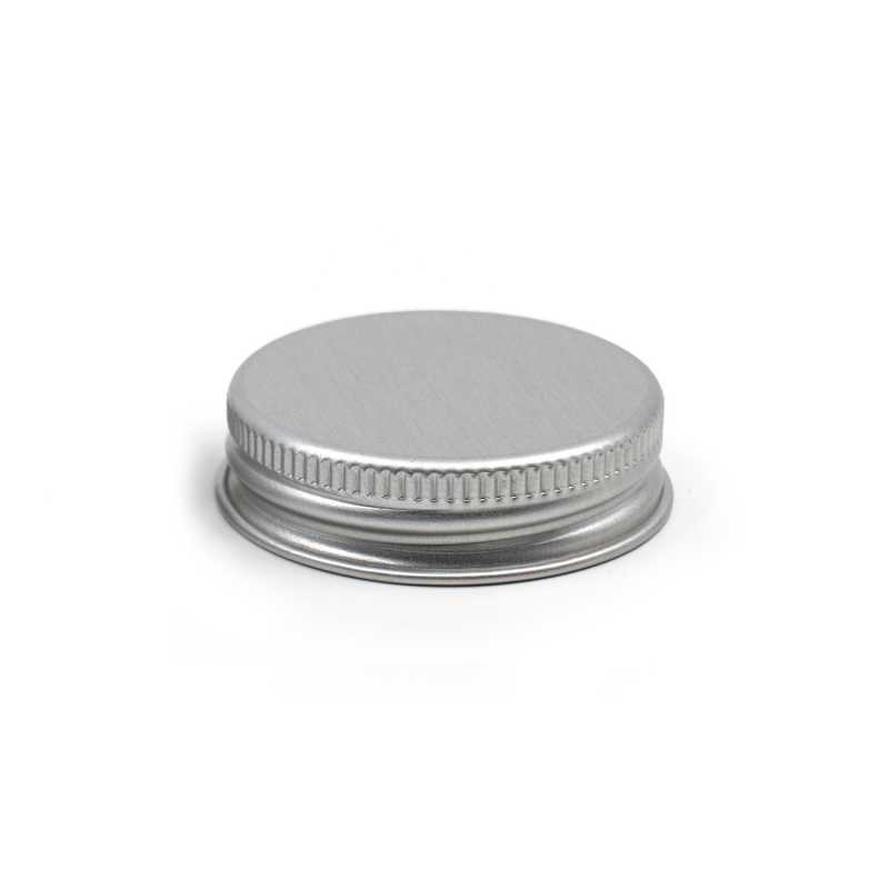 Silver Aluminium Lid, 45 mm