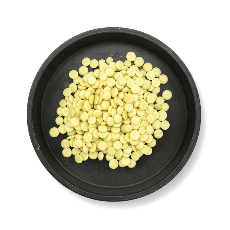 Deodorized cocoa butter, pellets, 100 g