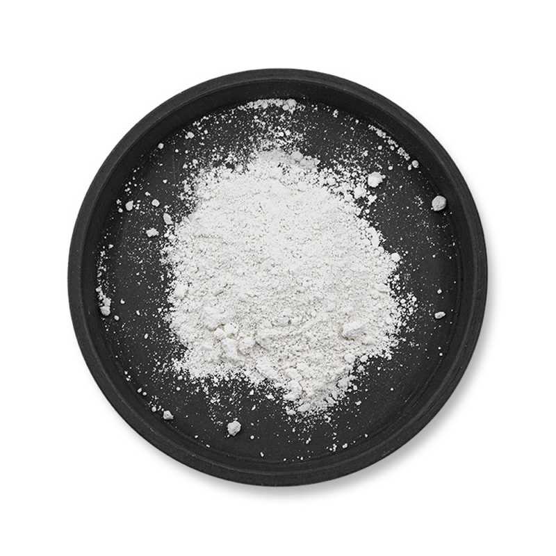 White clay or kaolin has been known in cosmetics for centuries. It is a natural mineral that is obtained by quarrying in France. It contains a lot of silica. It