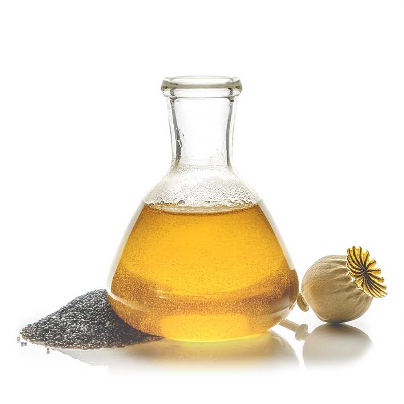 Thepoppy seed oil in our offer is cold pressed. It is obtained from poppy seeds. It contains a high content of omega 6 fatty acids. It is beneficial for skin di