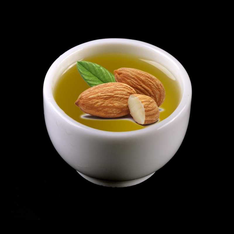 Almond oil is one of the essential oils in the production of cosmetics. It is the carrier oil of many products and combines well with other oils.
Almond oil co