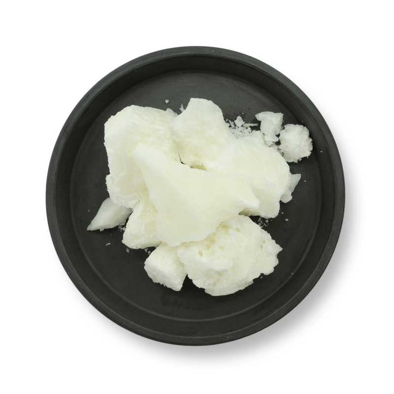 Our murumuru butter is made by extraction, cold-pressing from the seeds of the Astrocaryum murumuru palm, which grows in the Brazilian rainforests. The butter i