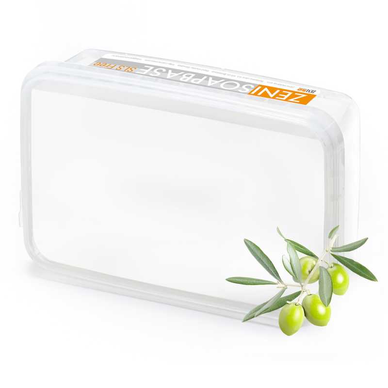 ZENISOAPBASE Melt & Pour, MAXI Olive White, 1 kg
