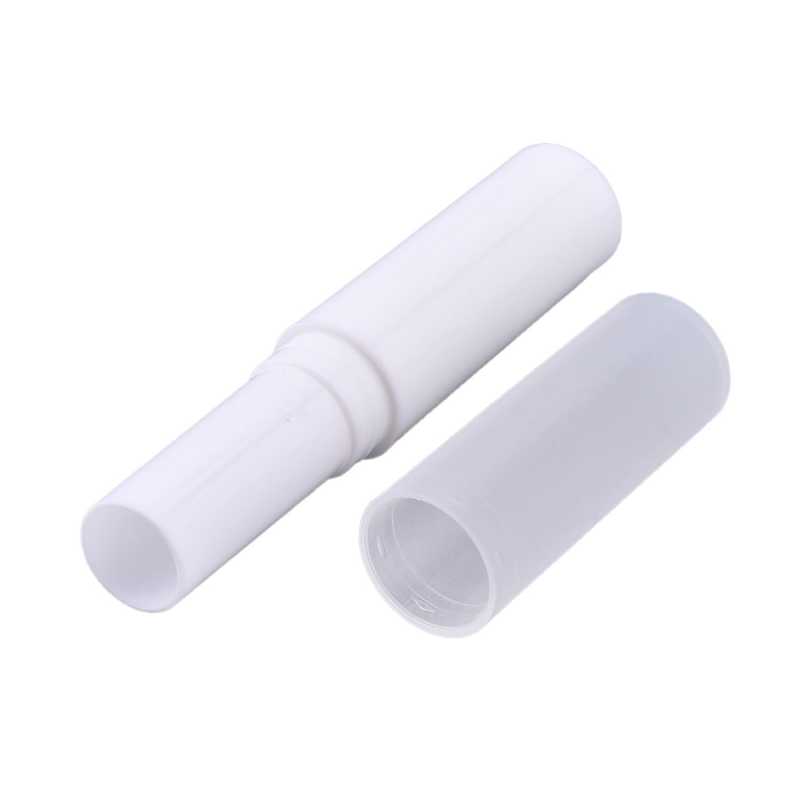 Plastic packaging suitable for lip balms with transparent matt top.
Size: 8,3 x 1,5 cm
Volume: 4 ml