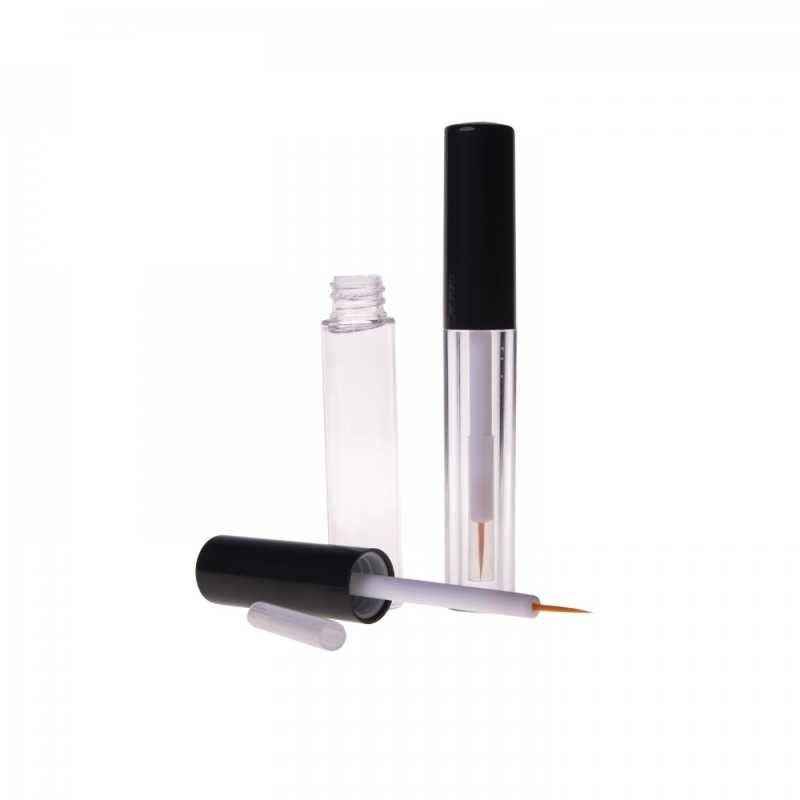 


Transparent packaging for liquid eyeliner with an applicator.
Color: Transparent with a black cap.
Volume: 1 ml Height: 83 mm Diameter: 12 mm



 