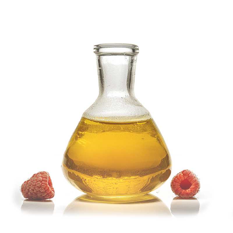 Raspberry seed oil is obtained by cold-pressing the seeds of raspberries. It is rich in omega 3 and 6 fatty acids and vitamin E. You can use it with pleasure on