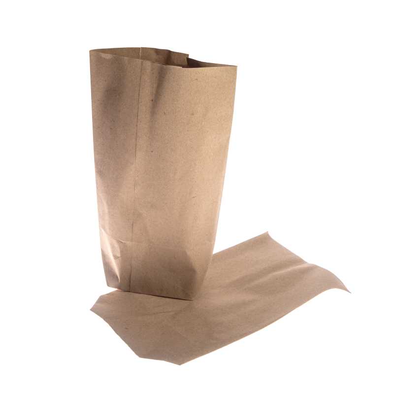 Brown 1-ply paper bag with cross-bottom and 0,25 kg capacity.
It is made of brown kraft paper 70-80g/m2, suitable as an alternative to plastic bags.
Dimension