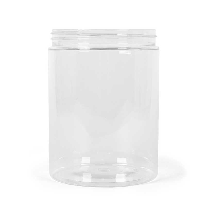Transparent Plastic Jar, 1 l