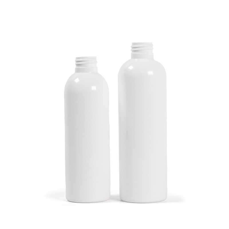 White Plastic Bottle, 24/410, 250 ml, 180 pcs