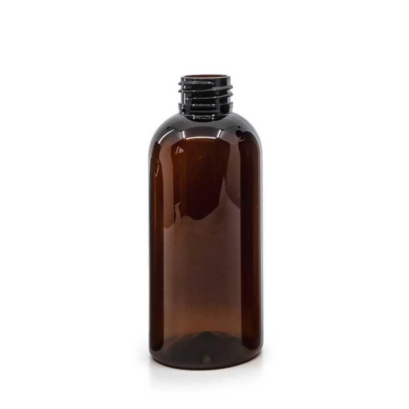 Amber Plastic Bottle, 24/410, 150 ml