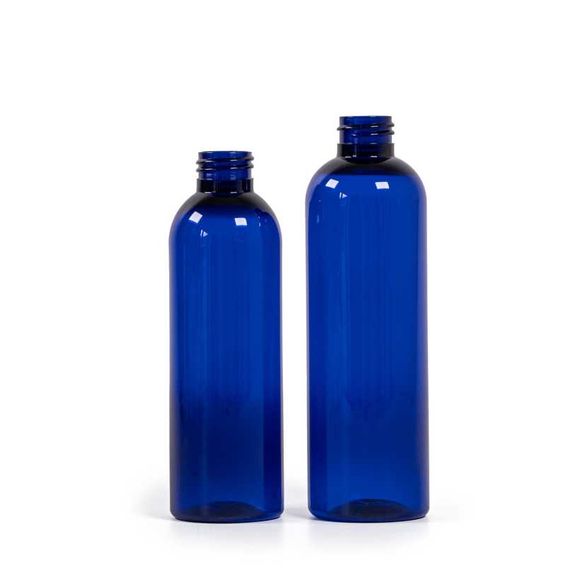 Blue Plastic Bottle, 24/410, 200 ml, 180 pcs