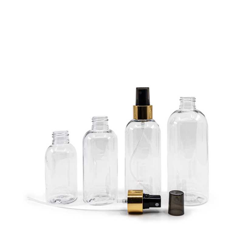 Transparent plastic bottle, ideal for storing a variety of liquids, oils, lotions, etc. It is semi-rigid, but can be squeezed.
Material: PET
Volume: 500 mlBot