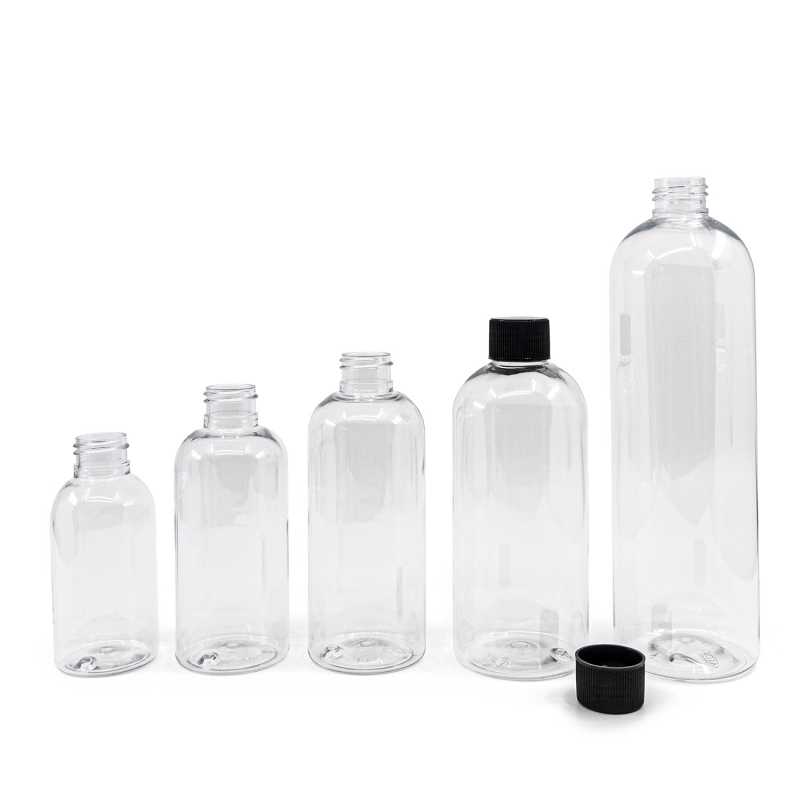 Transparent plastic bottle, ideal for storing a variety of liquids, oils, lotions, etc. It is semi-rigid, but can be squeezed.
Material: PET
Volume: 500 mlBot