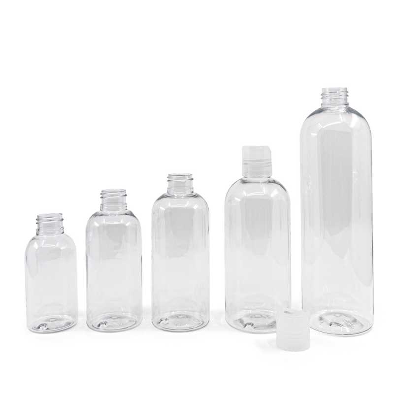 Transparent plastic bottle, ideal for storing a variety of liquids, oils, lotions, etc. It is semi-rigid, but can be squeezed.
Material: PET
Volume: 500 mlBot