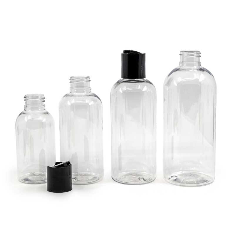 Transparent plastic bottle, ideal for storing a variety of liquids, oils, lotions, etc. It is semi-rigid, but can be squeezed.
Material: PET
Volume: 100 mlBot