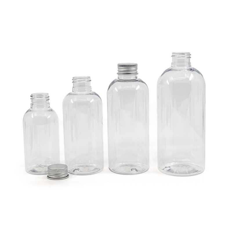 Transparent plastic bottle, ideal for storing a variety of liquids, oils, lotions, etc. It is semi-rigid, but can be squeezed.
Material: PET
Volume: 200 mlBot