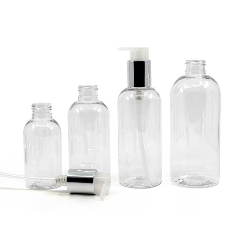 Transparent plastic bottle, ideal for storing a variety of liquids, oils, lotions, etc. It is semi-rigid, but can be squeezed.
Material: PET
Volume: 100 mlBot