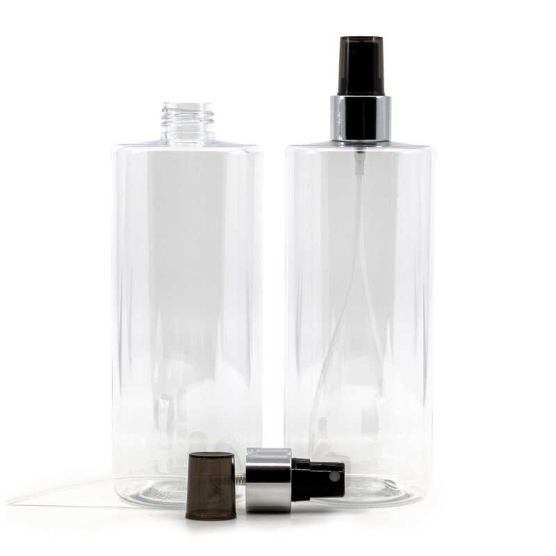 Transparent plastic bottle, ideal for storing a variety of liquids, oils, lotions, etc. It is semi-rigid, but can be squeezed.
Material: PET
Volume: 500 mlBot