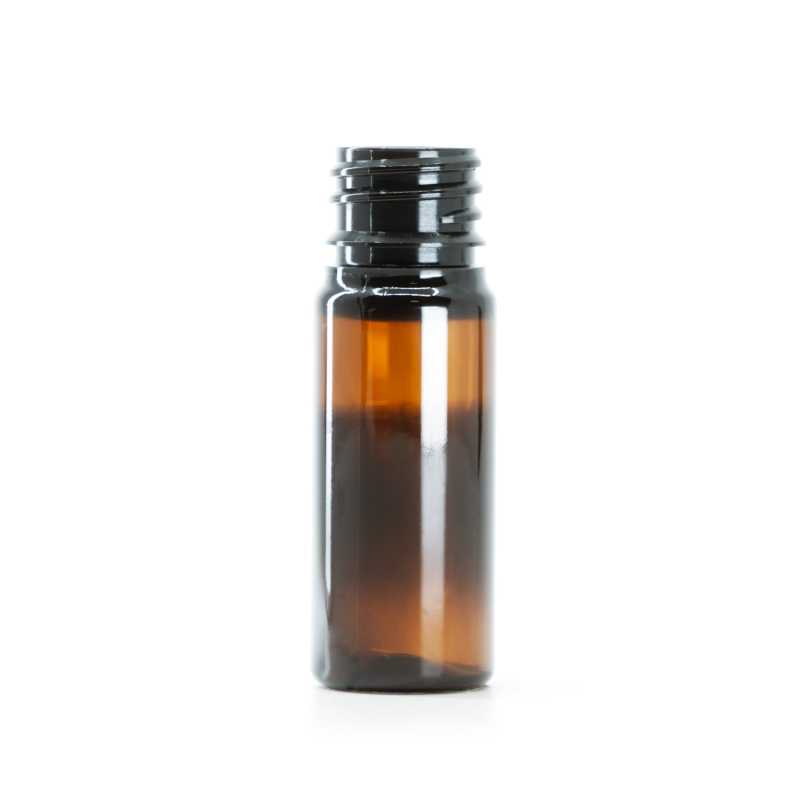 Amber Plastic Bottle, 10 ml