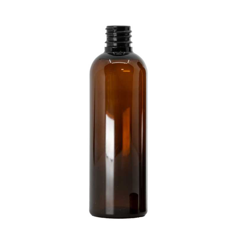 Amber Plastic Bottle, 100 ml