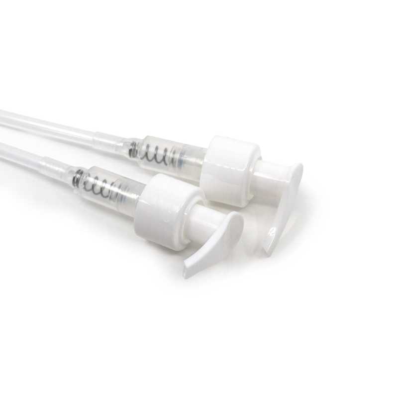 White Plastic Pump, 24/410, smooth