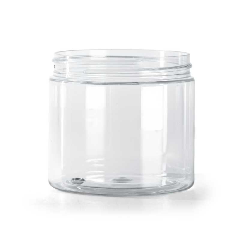 Transparent Plastic Jar 70/410, 200 ml
