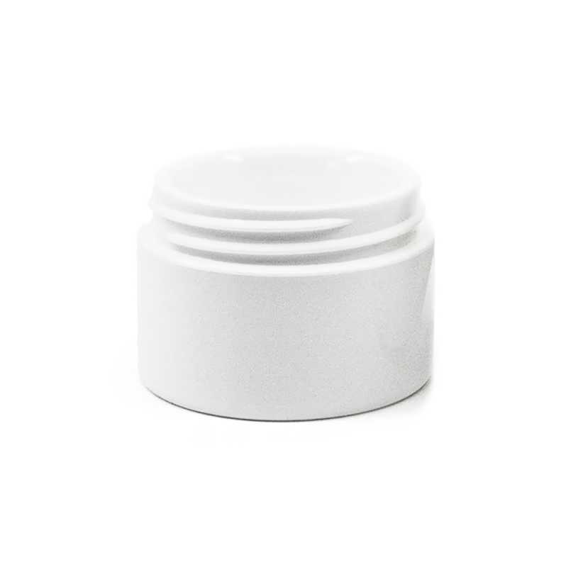 White Plastic Jar, 30 ml