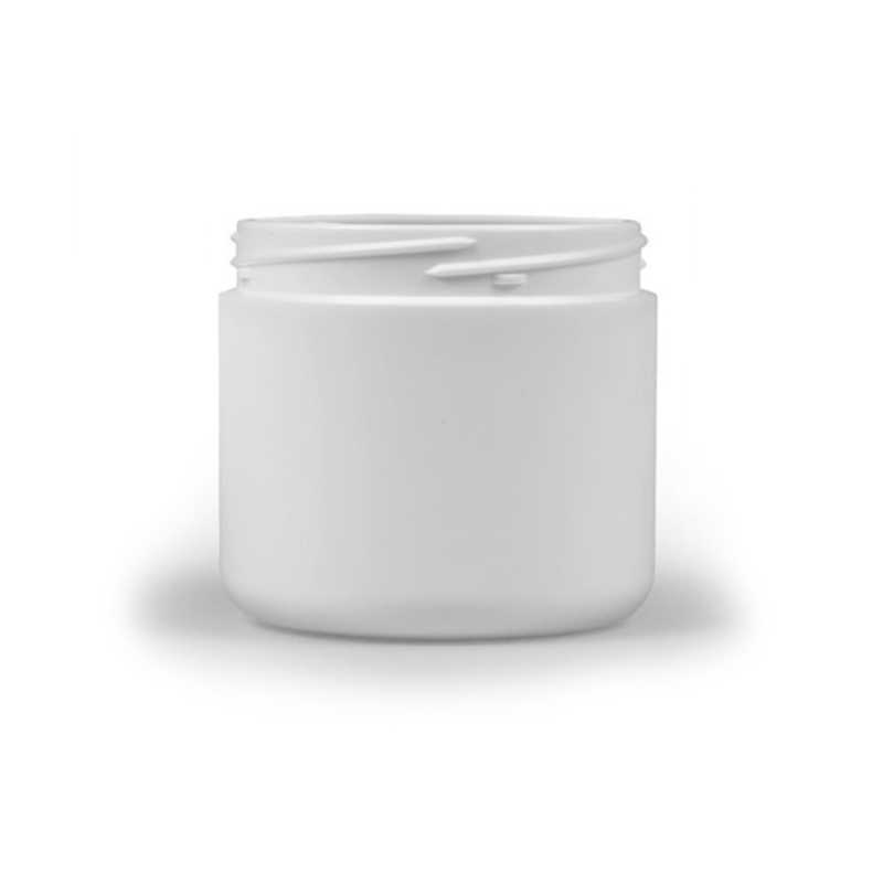Plastic Jar, White, 500 ml