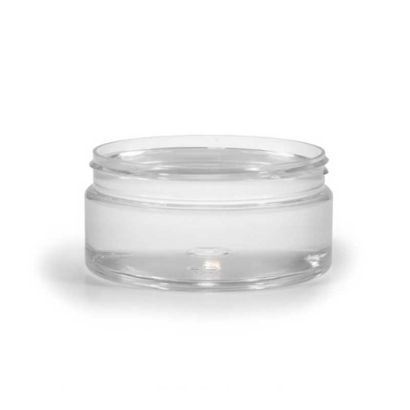 Transparent Plastic Jar, 300 ml