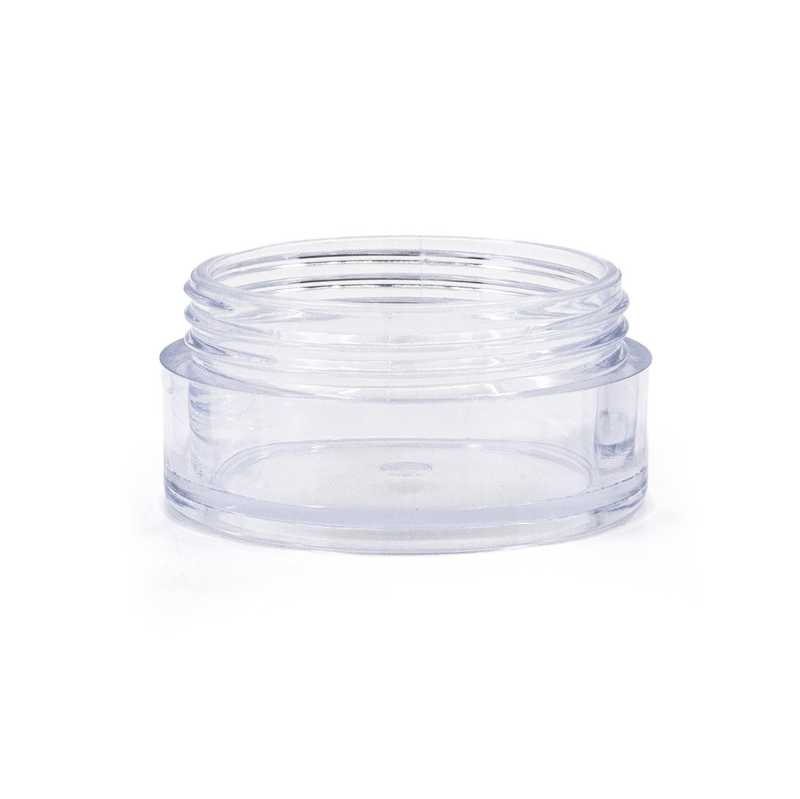 Clear Plastic Jar, 10 ml