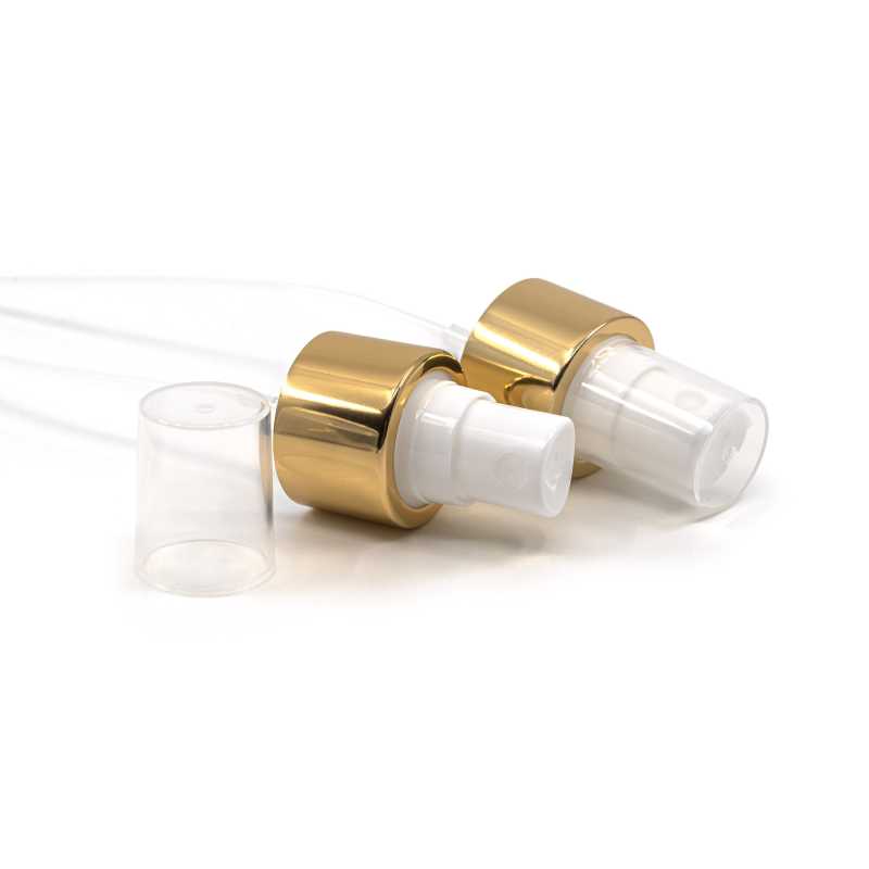 White plastic atomizer with smoke cap and gold gloss neck with a diameter of 24 mm.
The length of the tube is 180 mm.
Please note that by purchasing our produ