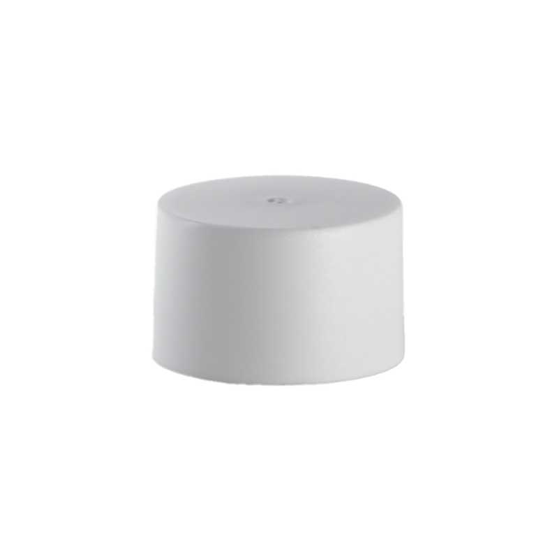 Plastic Cap, 24/410, Matte White