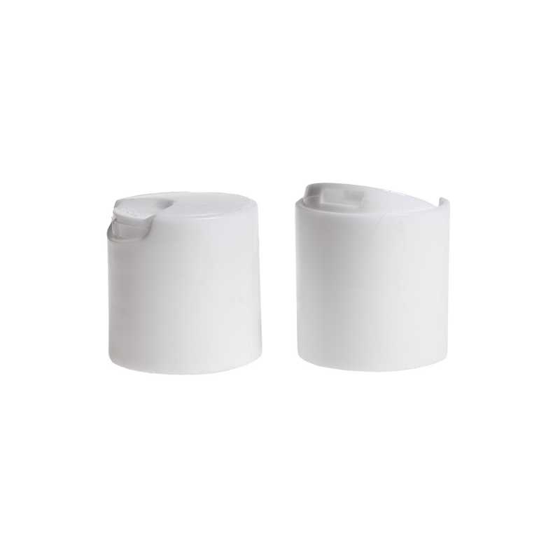 Plastic disc top type lid, which is opened by pushing on one side of the top and the other side opens.
Colour: whiteDiameter: 24 mm
Please note that by purcha