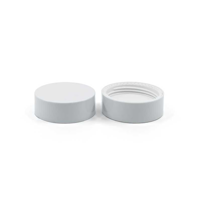 White Plastic Lid, 45 mm