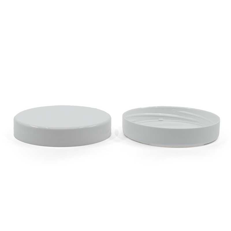 Plastic Lid, White, 1000 ml, 85 mm