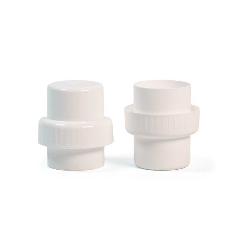 White Plastic Cap for Detergent Bottle, 1,5 l