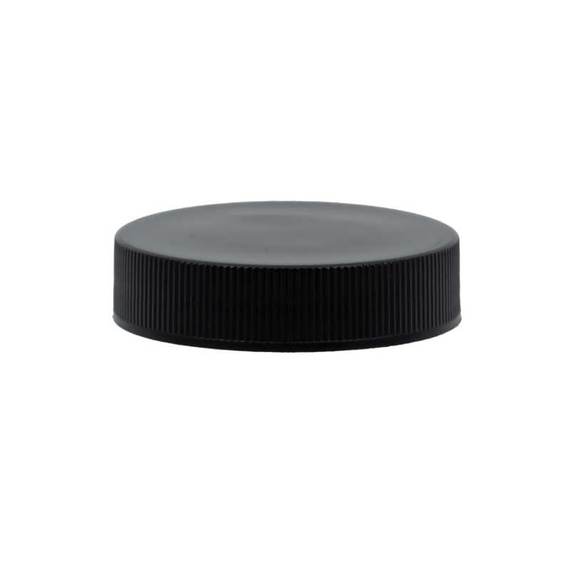 Black Pill Jar Cap with Induction Innerseal
